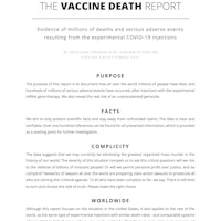 01.) Covid-19 Vaccine Death Reports