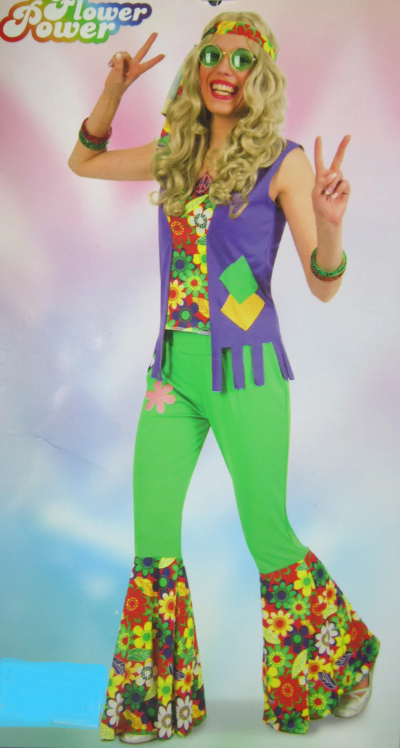 Kostüm Hippie Girl Gr.38