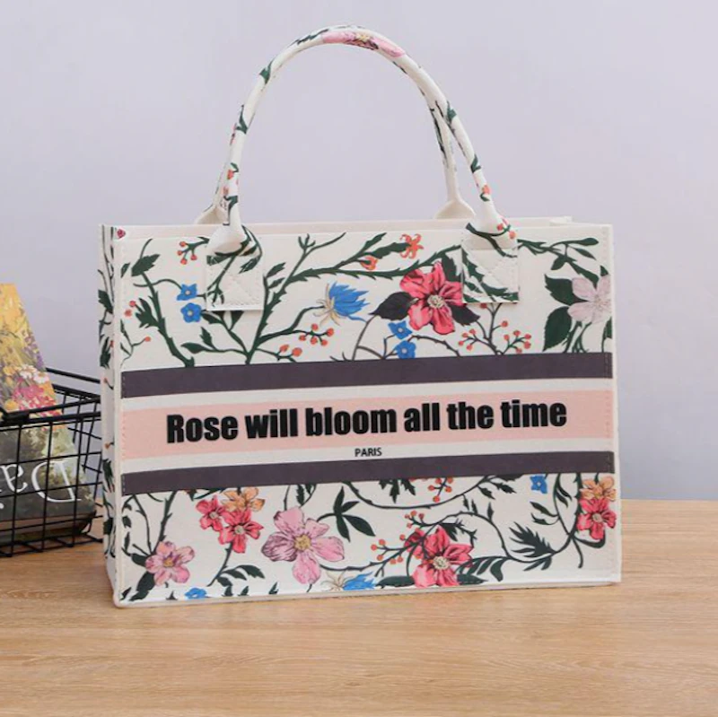 Sac Feutre multicolore 