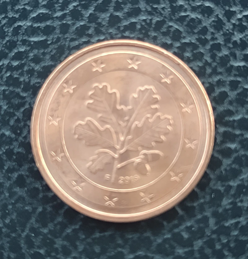 5 Euro Cent 2019 F