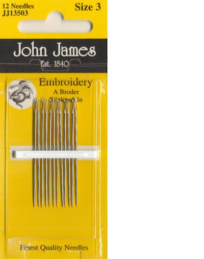 Sticknadeln fein 16 Stück
