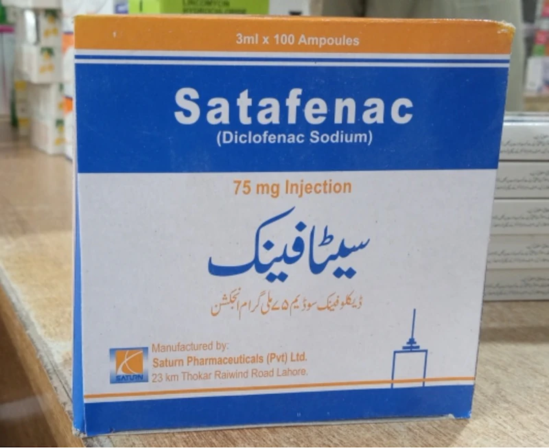 Satafenac 75mg ( Diclofenac sodium)
