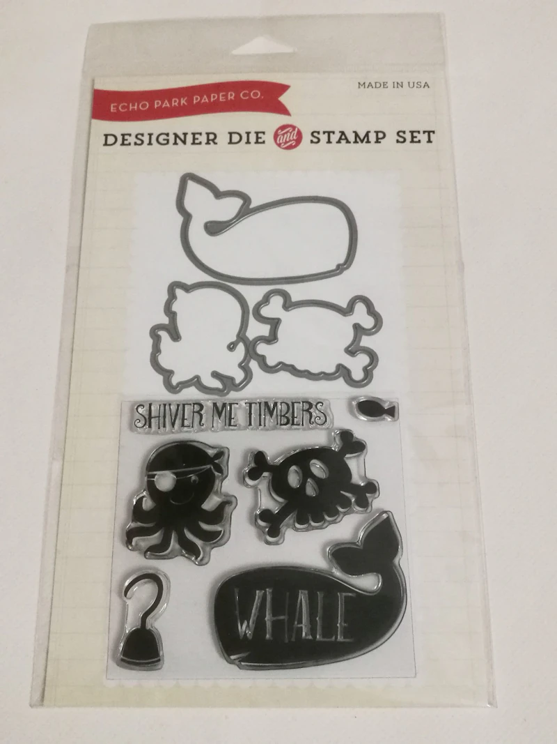 Die Cut- und Stempel-Set "Shiver Me Timbers"