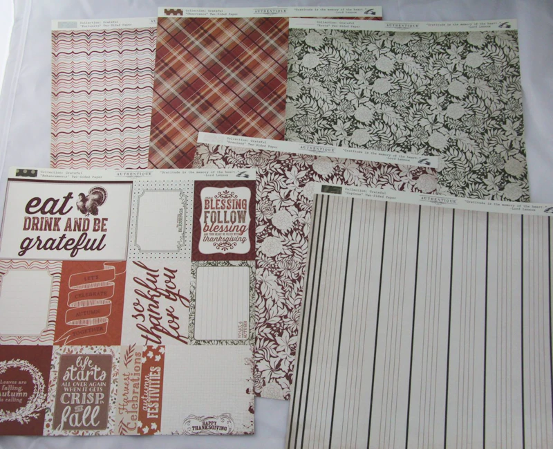 Authentique™ Collection - Kit "Grateful", Herbst