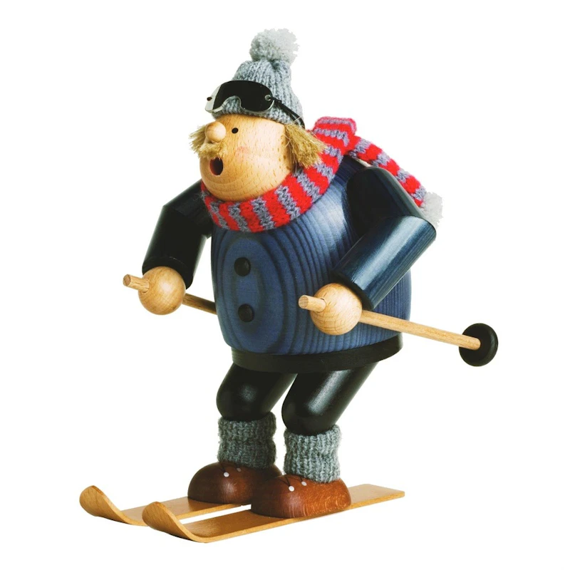 Räuchermännchen Abfahrtsläufer