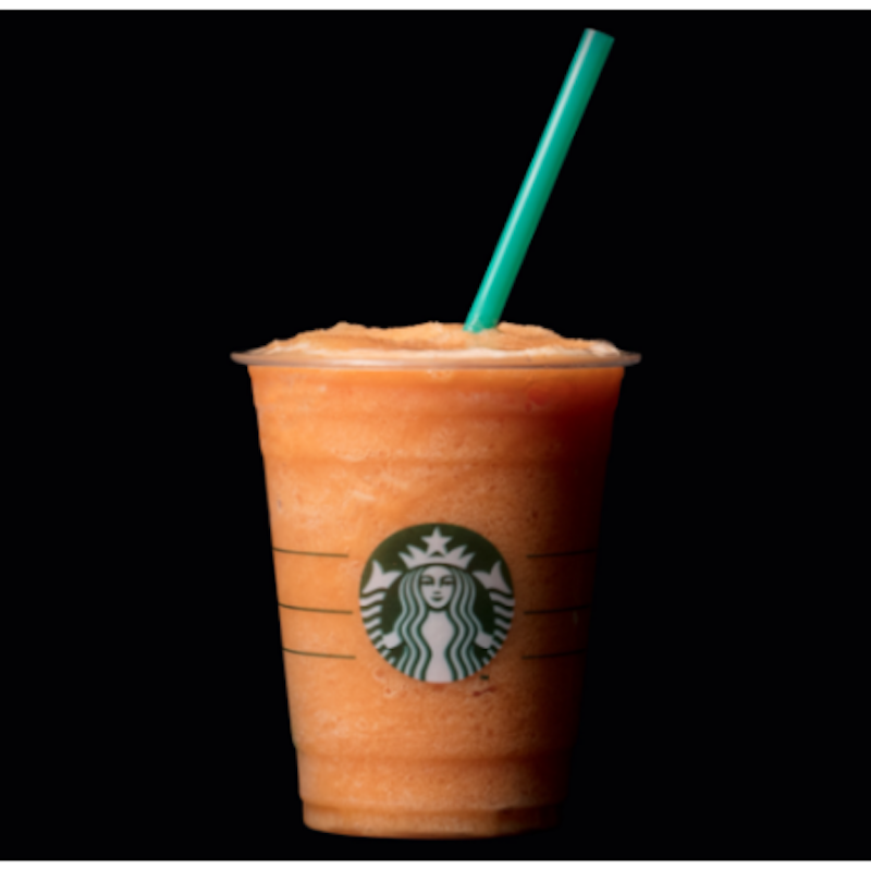 Icy mango tea smoothie (Starbucks)