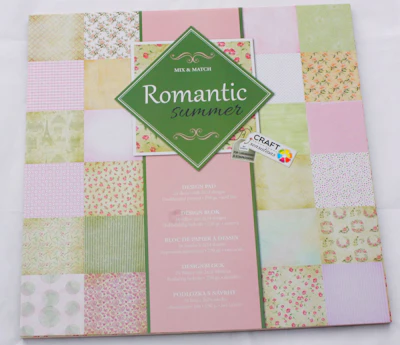 Mix & Match Scrapbook-Block "Romantic Summer"
