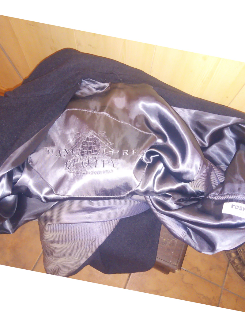 PALTO BLACK NEW SIZE 50 (XXL) 
