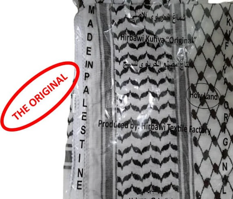 Arafat Original Kufiya Palestine White men/women shawl kuffiyeh scarf Shemagh head wrap  