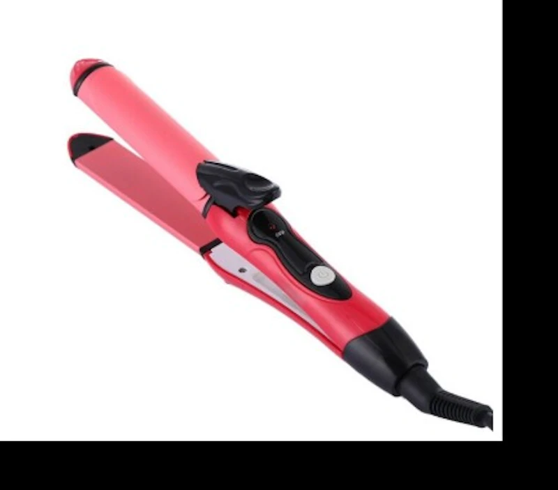 Nova 2 In 1 Hair Curler And Straightener