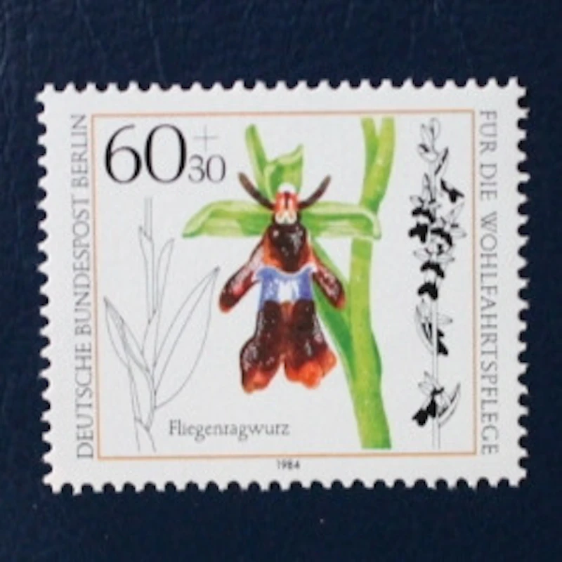 Robbert´s Briefmarken Berlin MiNr. 724-727, Wohlfahrt : Orchideen