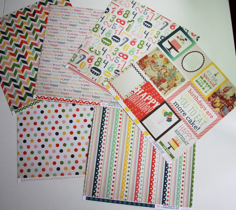 Scrapbook-Set "It´s a Celebration"