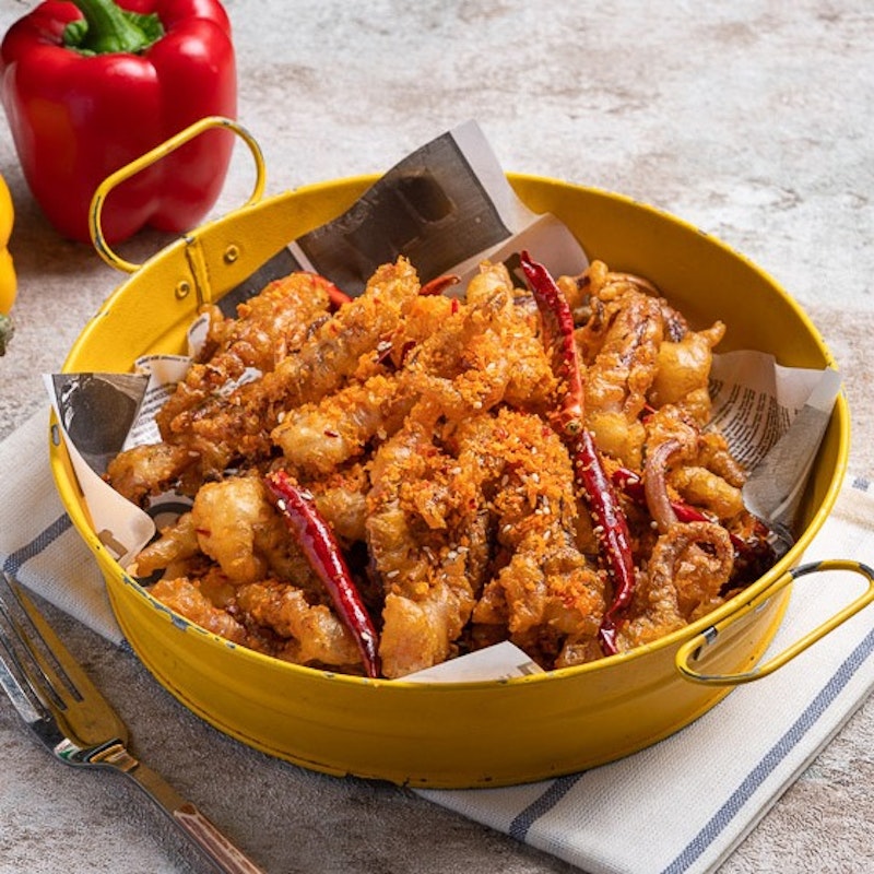 Fried Squid (金玉滿堂London Restaurants)