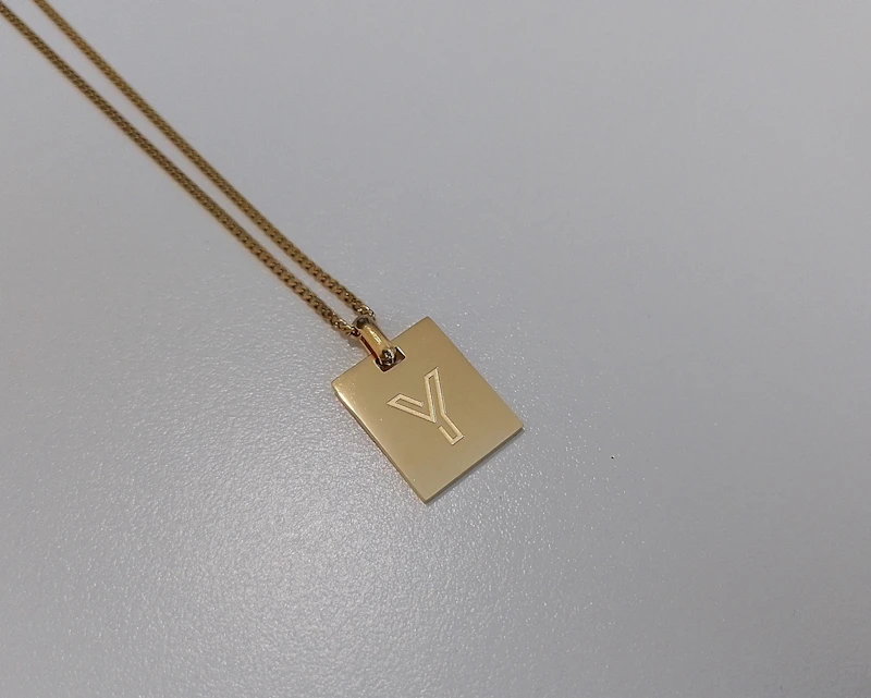 ORO Initial Necklace