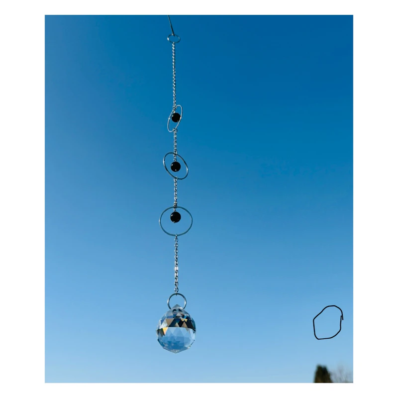 Sonnenfänger mit Obsidian