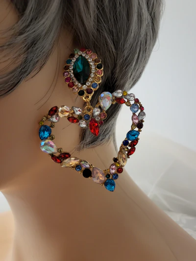 Earrings oversized 