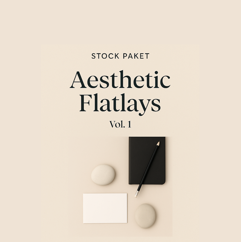Stock-Paket "Aesthetic Flatlays Vol. 1"