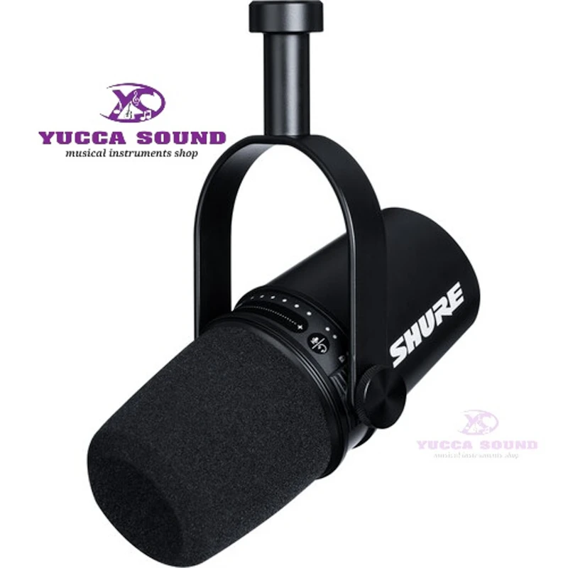 Shure MV7 Podcast Microphone Kit with Broadcast Arm