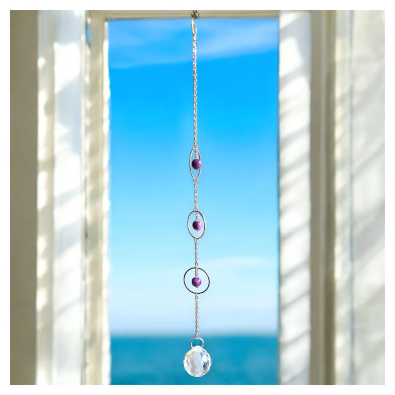 Sonnenfänger mit Amethyst