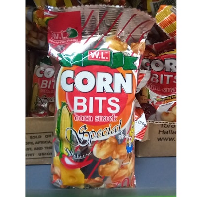 Corn bits chili flavor (Namaste) 