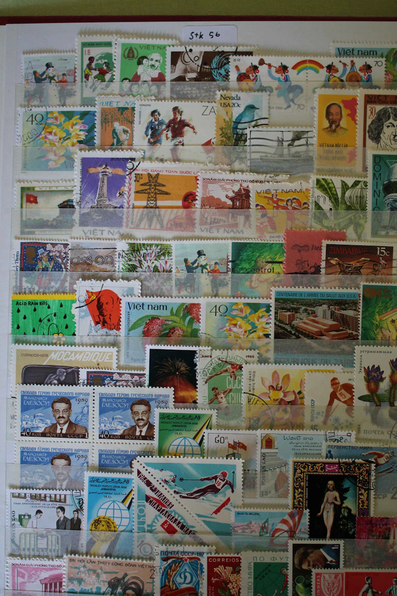 Robbert´s Briefmarken Posten Ausland gestempelt, Skt 56