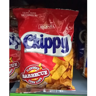 Chippy BBQ corn chips (Namaste)