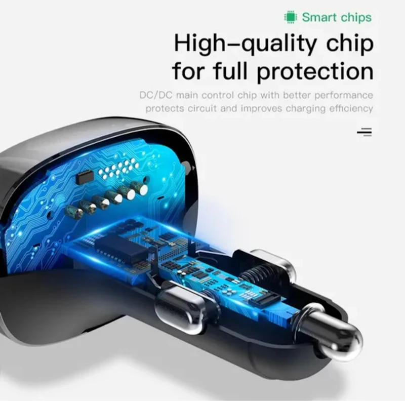 Bluetooth transmitter dual USB phone charger