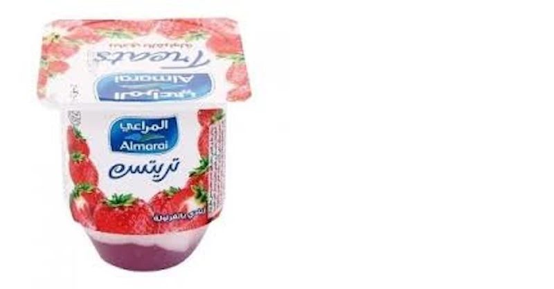زبادي مراعي تريتس فراوله