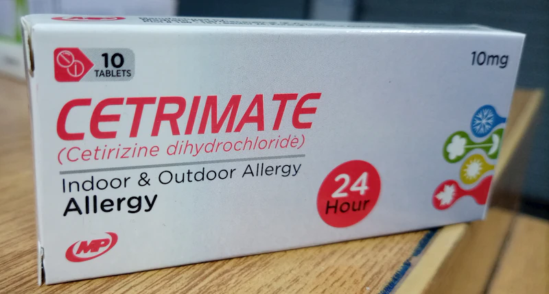 Cetrimate (cetrizine 10mg ) tablet 