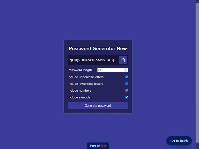  Password Generator New 