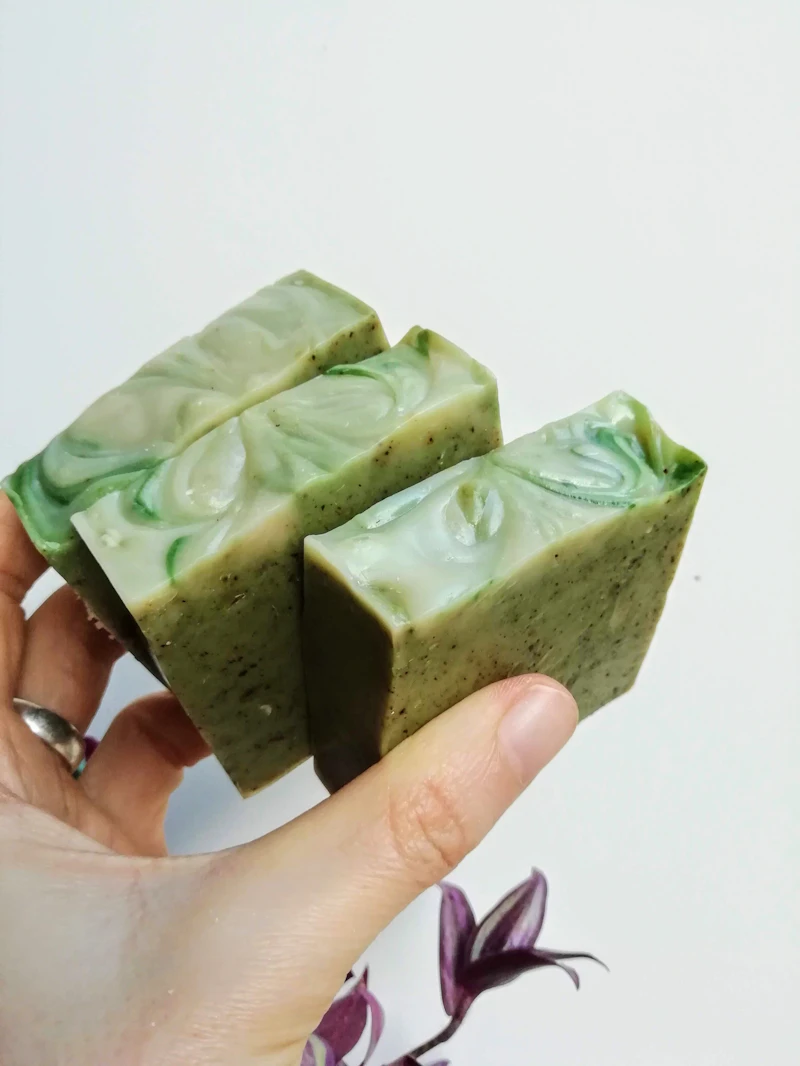 Lemongrass Green Tea & Spirulina Soap