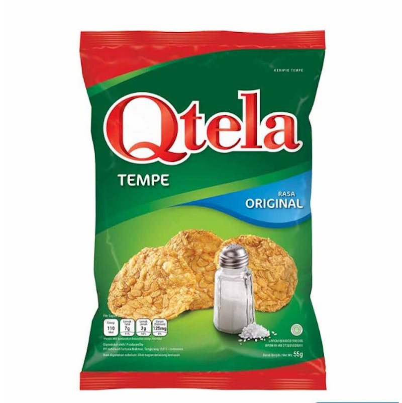 Qtela tempe rasa original (Indomarket) 