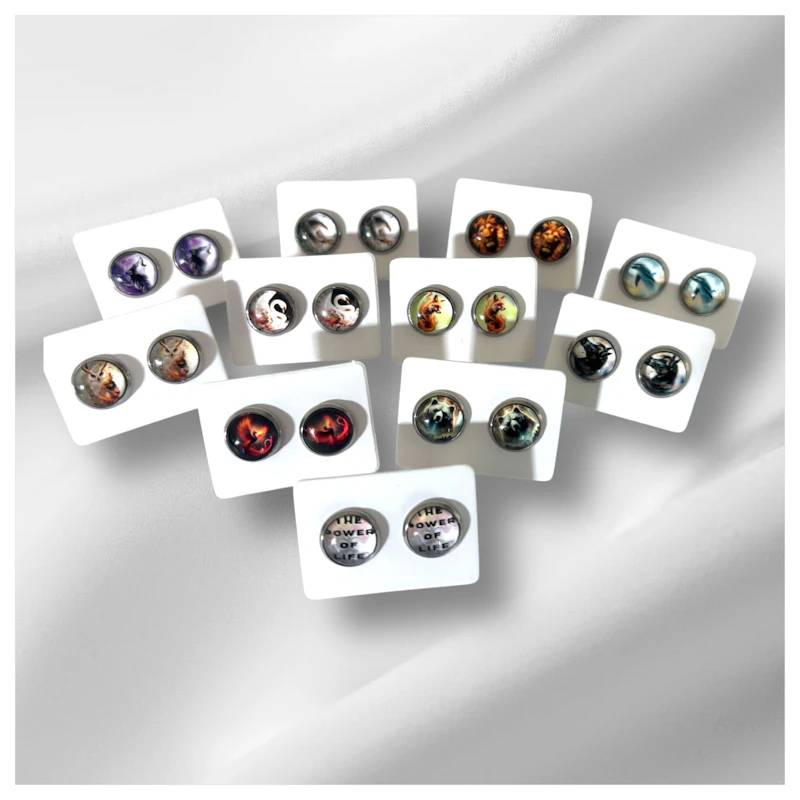 "Power of Life" Ohrstecker