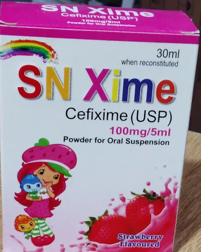 SN-Xime 100mg/5ml (Cefixime USP) Syrup 