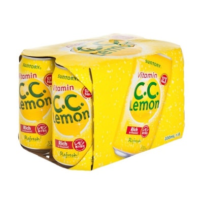 Suntory CC Lemon 330ml x6pcs (Parknshop)