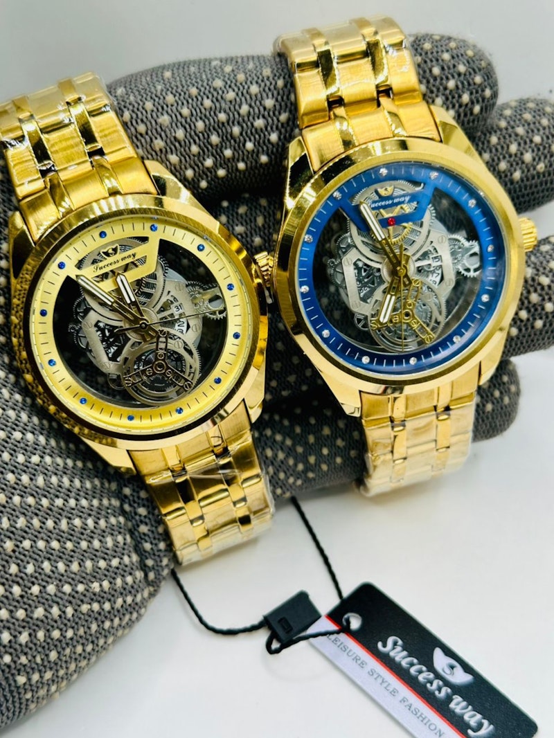 Success Way Gold Watch 