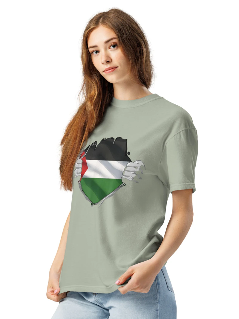 Palestinian flag symbol t-shirt 