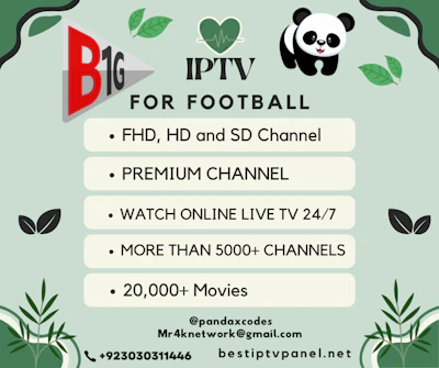 BEST B1G IPTV FOR FOOTBAAL