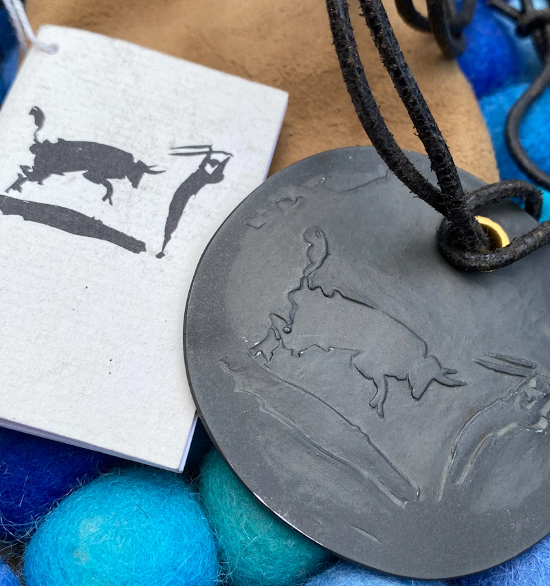 Picasso Amulett anläßlich Opel Vectra Einführung 1988