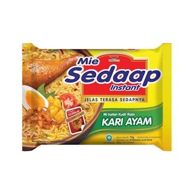 Mie sedaap instan kuan kari ayam (Indomarket)