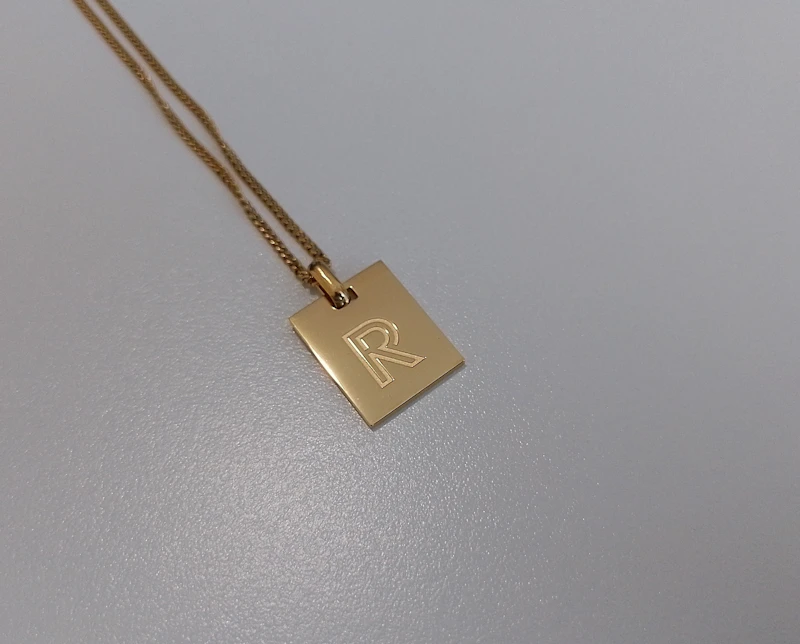 ORO Initial Necklace