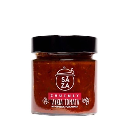 SAZA handgemachtes Chutney Süße Tomate mit frischen Cherrytomaten 250g