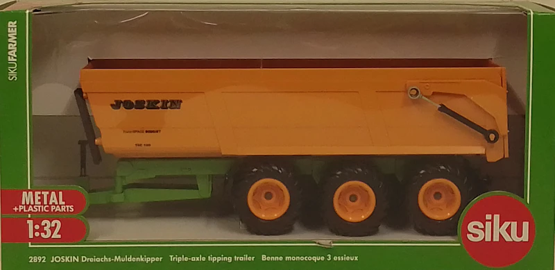 Siku 2892 Joskin Dreiachs-Muldenkipper
