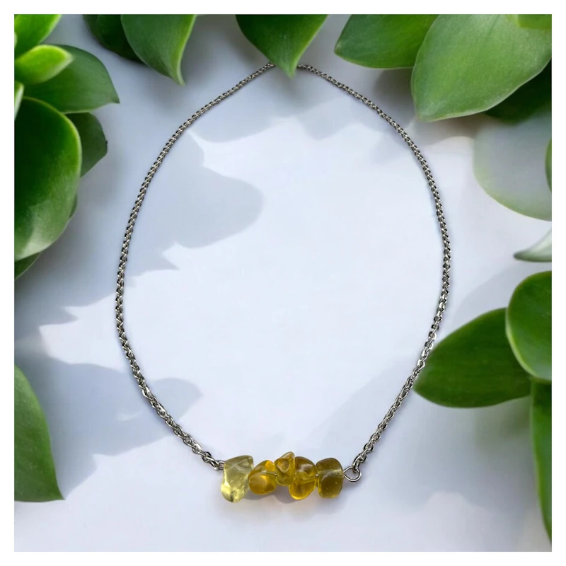 Kette "Liara" mit Citrin