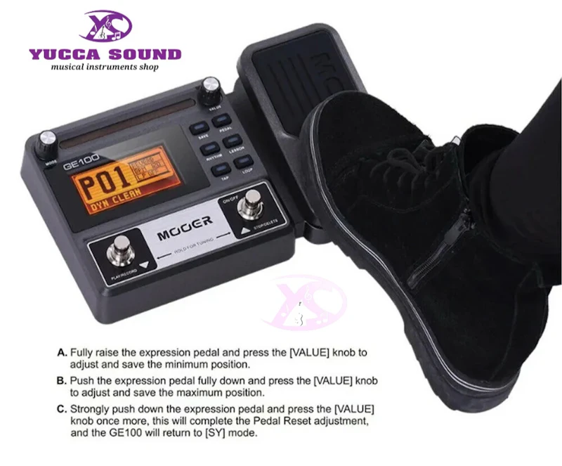 Mooer GE100 Digital guitar effects 