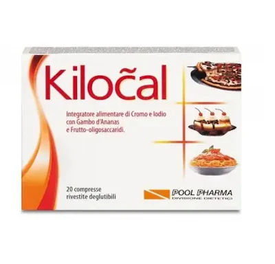 Kilocal Integratore Alimentare di Cromo e Iodio - 20 Compresse
