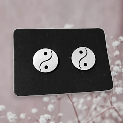 Form Ohrstecker I Yin & Yang