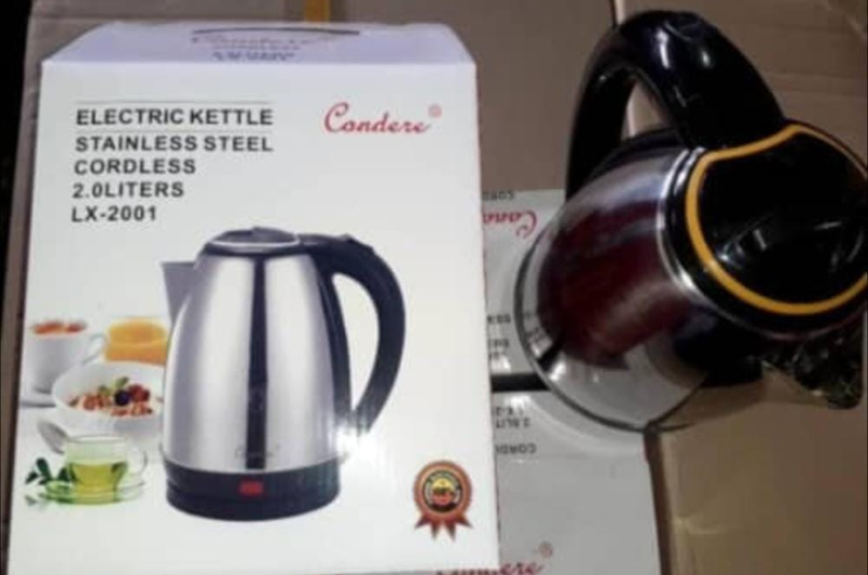Eletric kettle stainless steel cordless