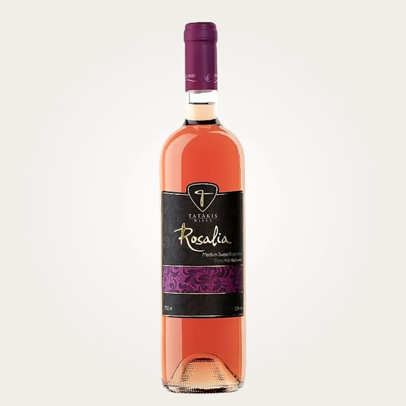 Rosalia Rose lieblich 0,75 Liter - Tatakis Wines