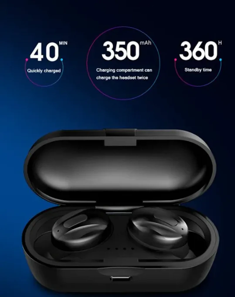 Qcy T4 Bluetooth 5.0 Tws Earphones